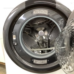 安心の1年保証付き！！　SHARP　7.0kgドラム式洗濯乾燥機　ES-S7G-WR  2022年製の画像