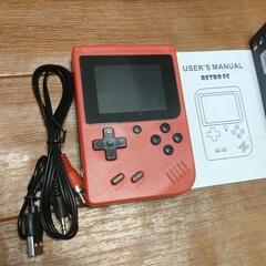 【新品】レトロゲーム機 赤  FCエミュレーター 