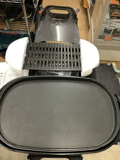 パナソニック ホットプレート 3枚タイプ 焼肉プレート たこ焼き器 平面 大型 シルバー NF-W300-S  リサイクルショップ宮崎屋　佐土原店　25.5.19F