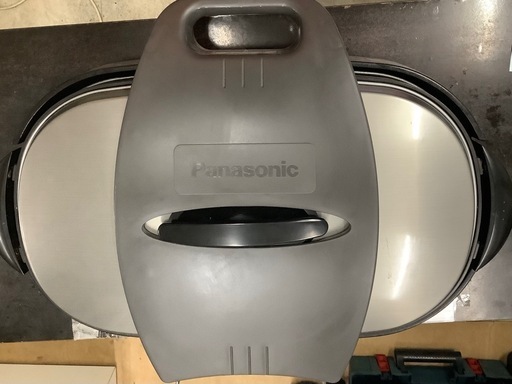 パナソニック ホットプレート 3枚タイプ 焼肉プレート たこ焼き器 平面 大型 シルバー NF-W300-S  リサイクルショップ宮崎屋　佐土原店　25.5.19F