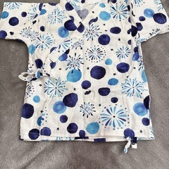 花火柄  80cm 甚平
の画像