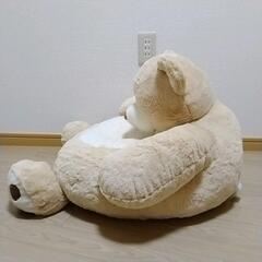 【受け渡し予定者有り】美品 コストコ クマ ぬいぐるみ クッション 座椅子 ソファの画像