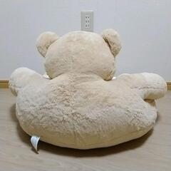 【受け渡し予定者有り】美品 コストコ クマ ぬいぐるみ クッション 座椅子 ソファの画像