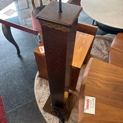 パリの雑貨屋 ランプ 時計付きキャビネット 時計 ランプ キャビネット オシャレ インテリア 収納の画像