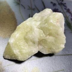 音叉にも綺麗なHz⚜️天然レモンクォーツ◇原石 A-M1の画像