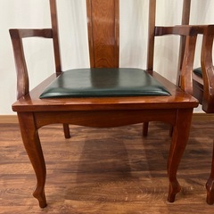 高級家具　ダイニングチェア　2脚
の画像