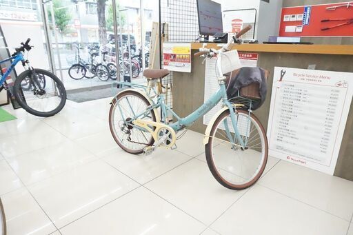 SIMPLE STULE シティサイクル シングルスピード 24インチ