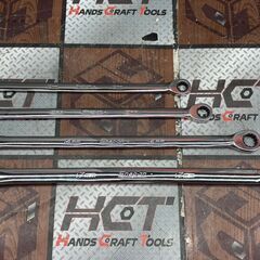 【中古】スナップオン XDHRM10～17 ギアレンチ 4点セッ...