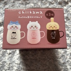 ちいかわ　チルタイム蓋つきマグカップ（うさぎ）の画像