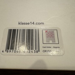 klasse14 カードホルダー　箱付きの画像