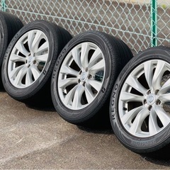 日産フーガ純正 18インチホイール /ブリヂストン REGNO2...