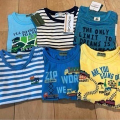 男の子新品110Ｔシャツ6点