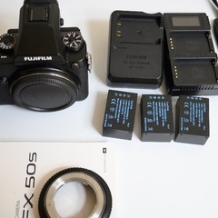 FUJIFILM GFX50S 中判ミラーレスカメラ