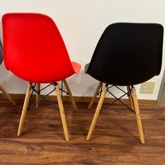 イームズ シェルチェア リプロダクト　4脚　の画像