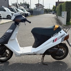 スズキ　ADDRESS アドレス　50cc CA1CB 原付　バイク　ジャンク品　鍵なし　旧車　部品取り　の画像