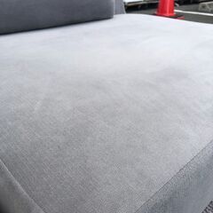 1人掛けソファ FINE KAGU  Soroi オットマン付き ソファ🚚自社配送時💳代引き可🚚(現金、クレジット、スマホ決済対応)の画像