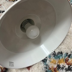 ※受け渡し予定者決定済み※シーリングライト　あげます　照明器具　電球付き　美品　IKEAの画像