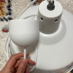 ※受け渡し予定者決定済み※シーリングライト　あげます　照明器具　電球付き　美品　IKEAの画像