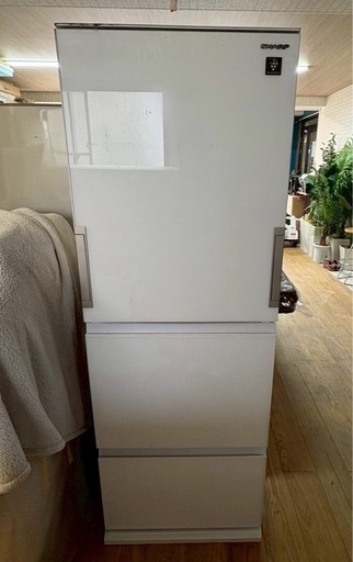 SHARP ノンフロン冷凍冷蔵庫  SJ-GW35G-W