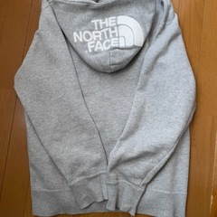 THE NORTH FACE グレー フルジップパーカーの画像
