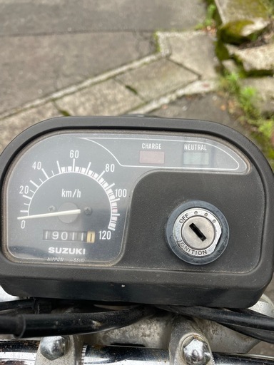 スズキK125 エンジン実働２ストビジネスバイク　　