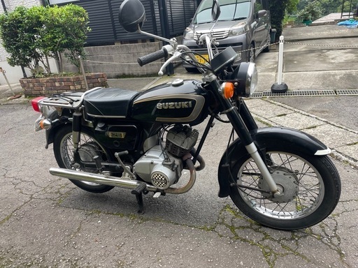 スズキK125 エンジン実働2ストビジネスバイク (Coffee) 唐湊のスズキ