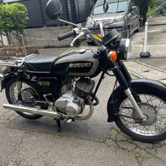 スズキK125 エンジン実働２ストビジネスバイク　　の画像
