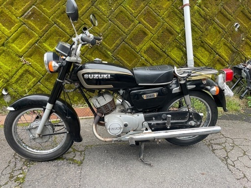 スズキK125 エンジン実働２ストビジネスバイク