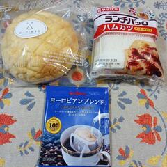 格安　京都山一パン総本店メロンパン　ランチパック　コーヒーセットの画像