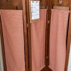 パーティション　ハンドメイド　布変更できます。[取引中です]