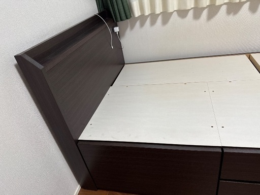 ニトリ　収納ベッド