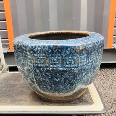 火鉢　水蓮鉢
