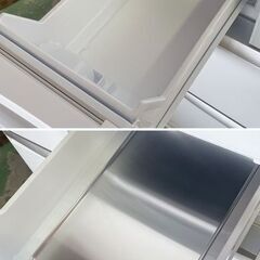 三菱 MITSUBISHI 6ドア冷蔵庫 MR-WX60E-W 600L フレンチドア クリスタルホワイト 本体重量124kg 2020年製 中古家電 店頭引取歓迎 R9520の画像