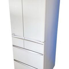 三菱 MITSUBISHI 6ドア冷蔵庫 MR-WX60E-W ...