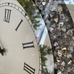 5/24までクリスタル掛け時計の画像