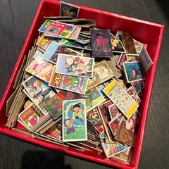 懐かしのメンコセット、かなり古いものもありますの画像