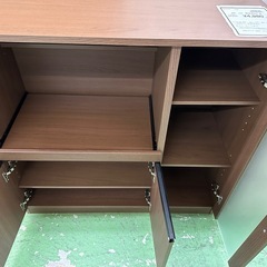 【ドリーム川西店御来店限定】ニトリ　レンジボード／クリーニング済み 【2001280255600594】の画像