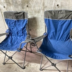 2脚セット　アウトドアチェア　折りたたみチェア　キャンプ用品