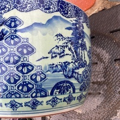 火鉢　メダカ鉢の画像