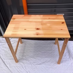 無印良品　折り畳み机　2台有ります2台5000円1台3000円の画像