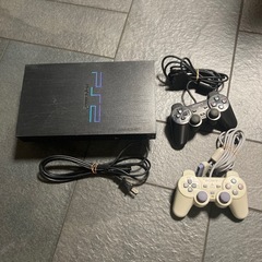 プレステ2本体‼️コントローラー2つ‼️