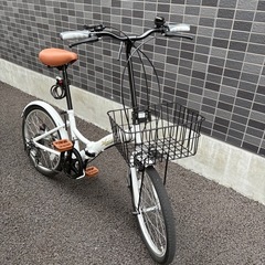 4\15購入 折りたたみ自転車