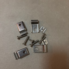 無印良品ステンレスユニットシェルフ　ウォールナット材　部品の画像