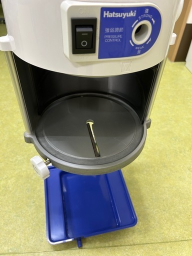 業務用かき氷機　BASYSロングレー HB600A （”ふわふわ”かき氷＆ビッグ盛付け対応）