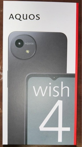 AQUOS wish 4 ブラック 本体　ソフトバンク　A403SH Black