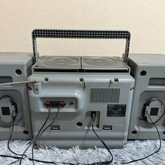 CASIO ＷCD Ｗカセットデッキ　ミニコンポ　ラジカセ　ND-50 DWの画像