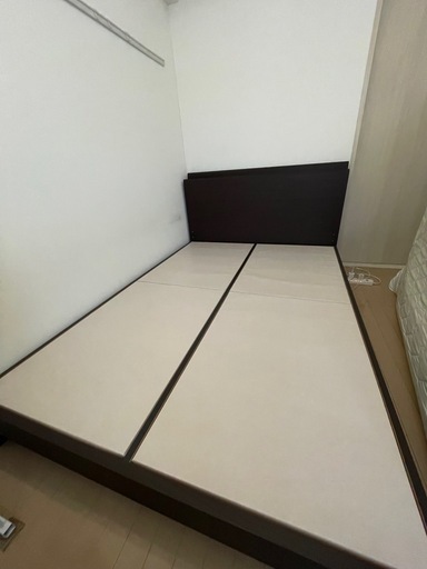 （6月8日まで）ニトリ　ダブルベッドフレーム