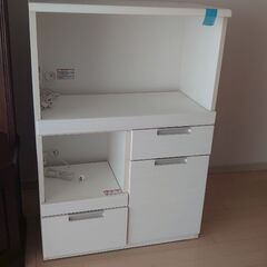 価格交渉OK◎レンジボード ニトリ ホワイト 80cm