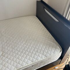 【出張買取ななつぼし】Sealy セミダブル マットレス ベッド ウチムラ家具にて購入の画像