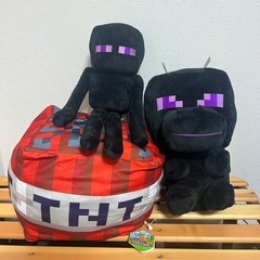 マインクラフトぬいぐるみ3体セット